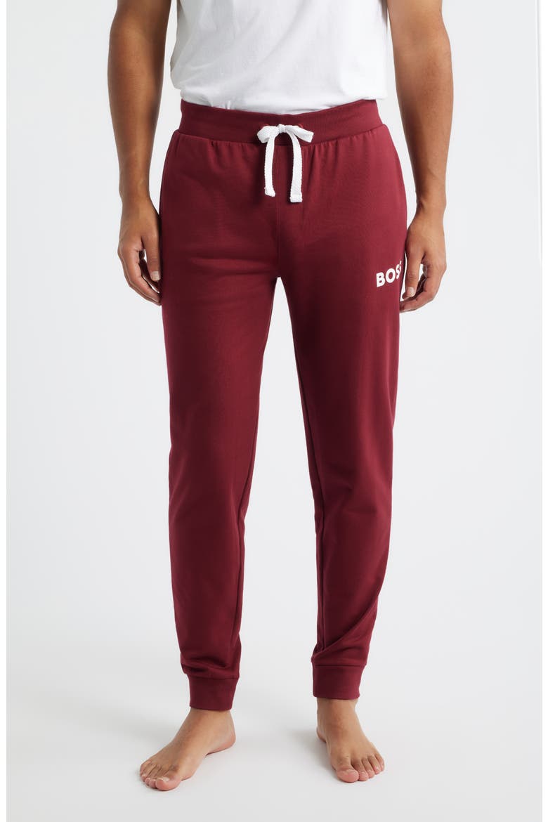 Men's Ease Pajama Joggers, Main, color, RED
