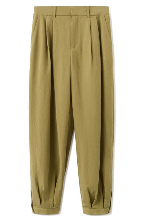 Pleated Baggy Pants
