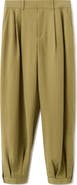 MANGO Pleated Baggy Pants