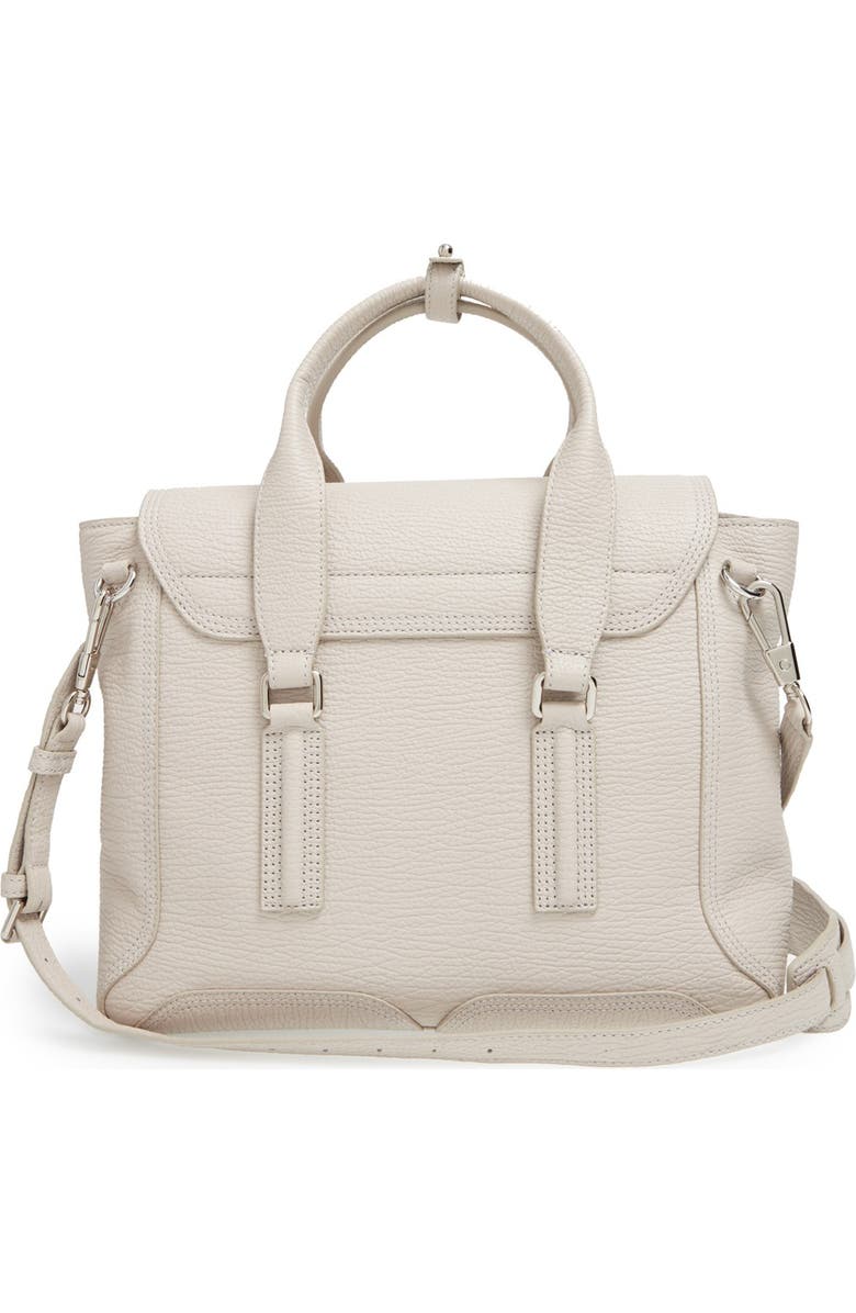 3.1 Phillip Lim 'Medium Pashli' Shark Embossed Leather Satchel, Alternate, color,