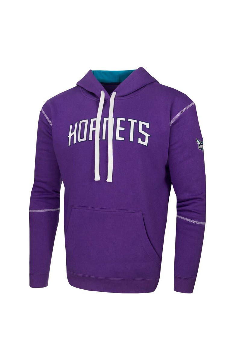 Stadium Essentials Unisex Purple Stadium Essentials Charlotte Hornets Monument Pullover Hoodie, Alternate, color, Purple