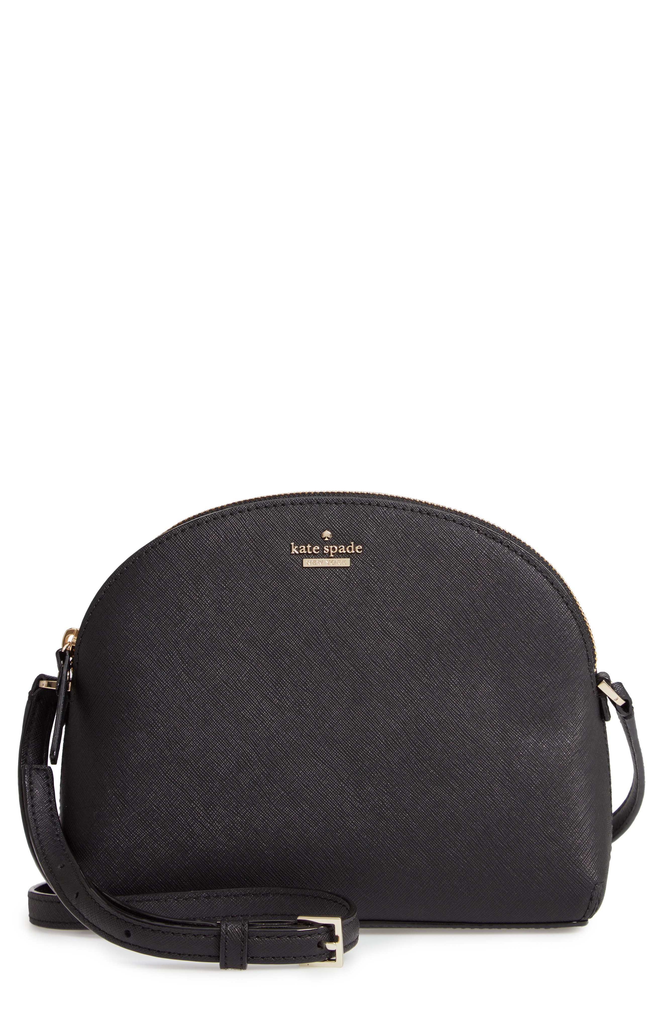 Kate Spade New York cameron street large hilli leather crossbody bag, Main, color, 