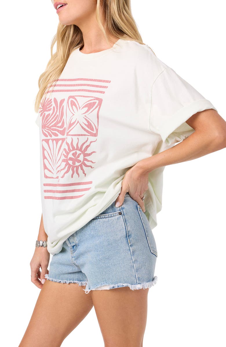 O'Neill OG Elements Oversize Cotton Graphic T-Shirt, Alternate, color, White