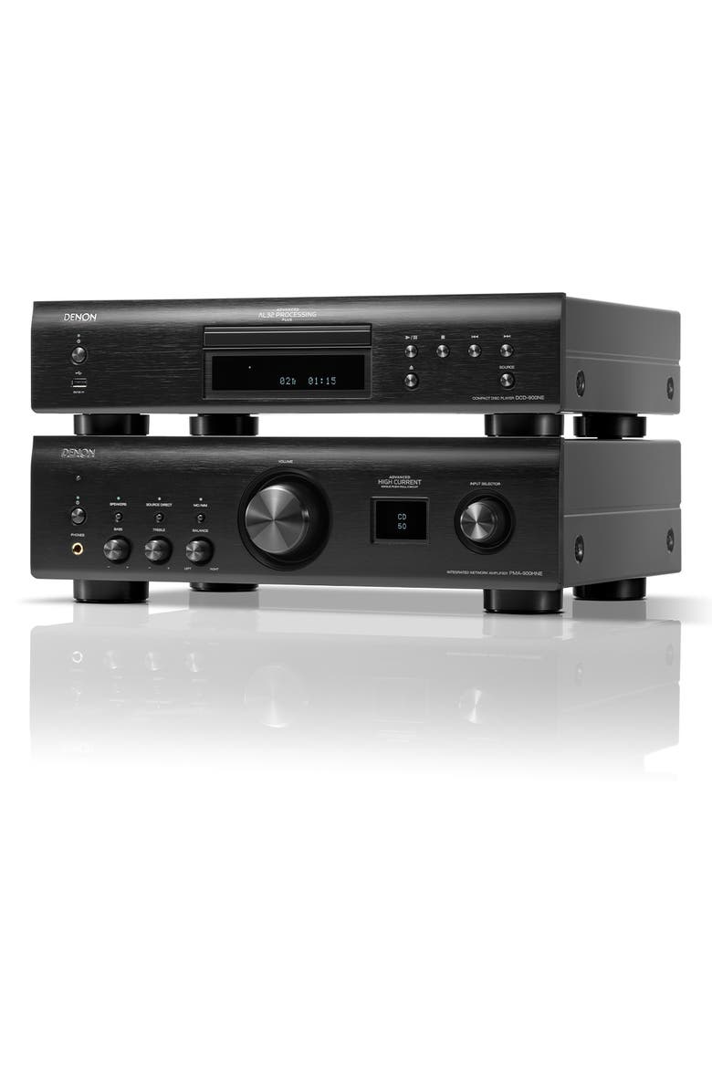 DCD-900NE CD Player and PMA-900HNE Integrated Network Amplifier, Main, color, Black