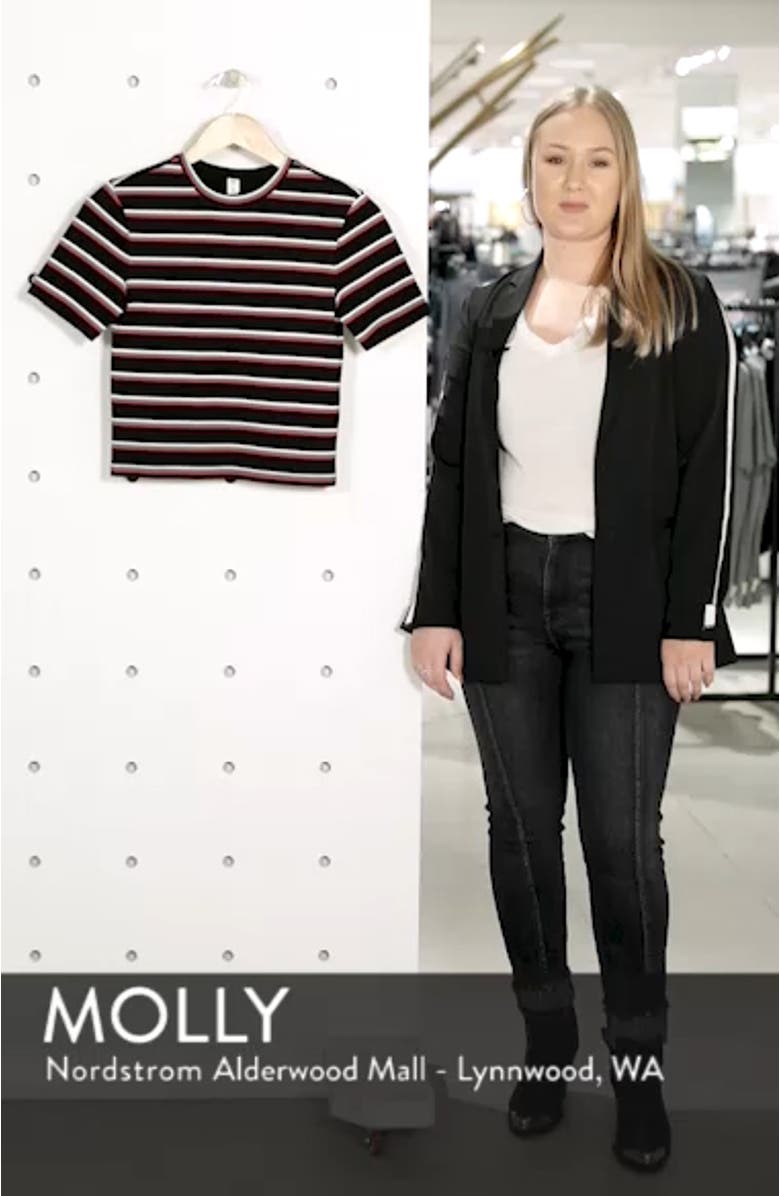 Stripe Crop Tee, sales video thumbnail