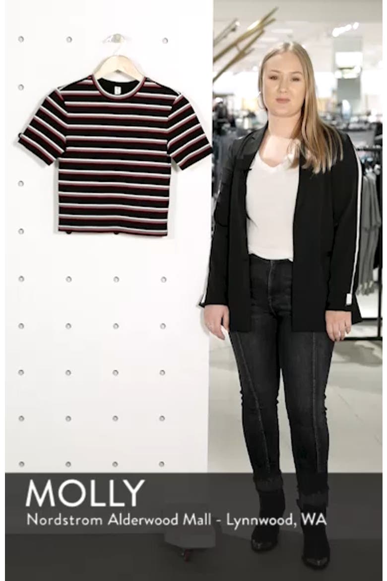 Stripe Crop Tee video