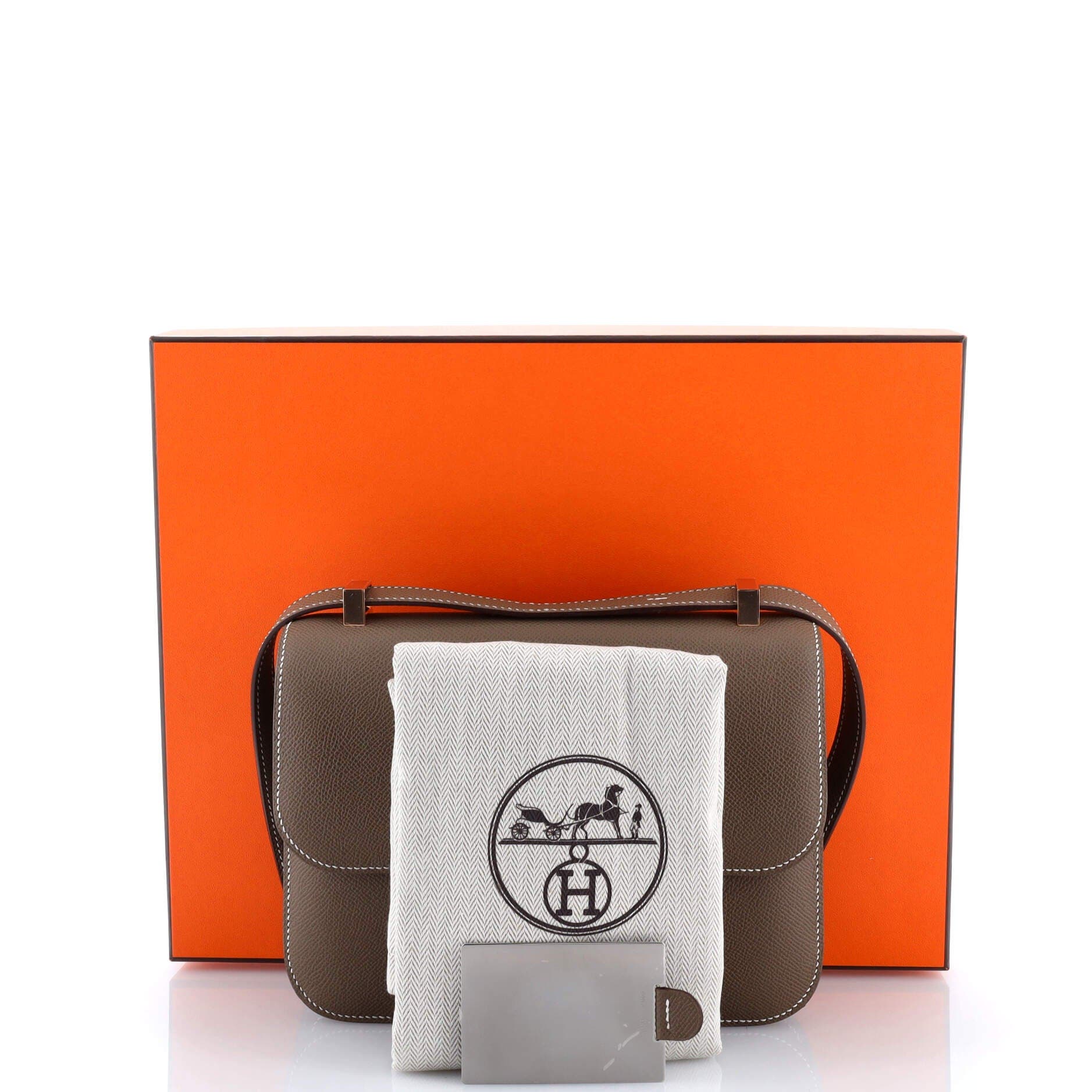 Pre-Owned Hermes Constance NM Bag Epsom 24, Alternate, color, 