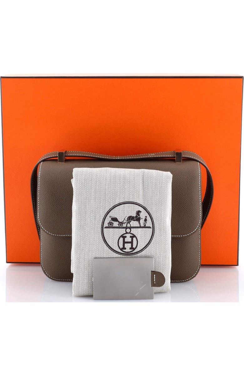 Pre-Owned Hermes Constance NM Bag Epsom 24, Alternate, color, Etoupe