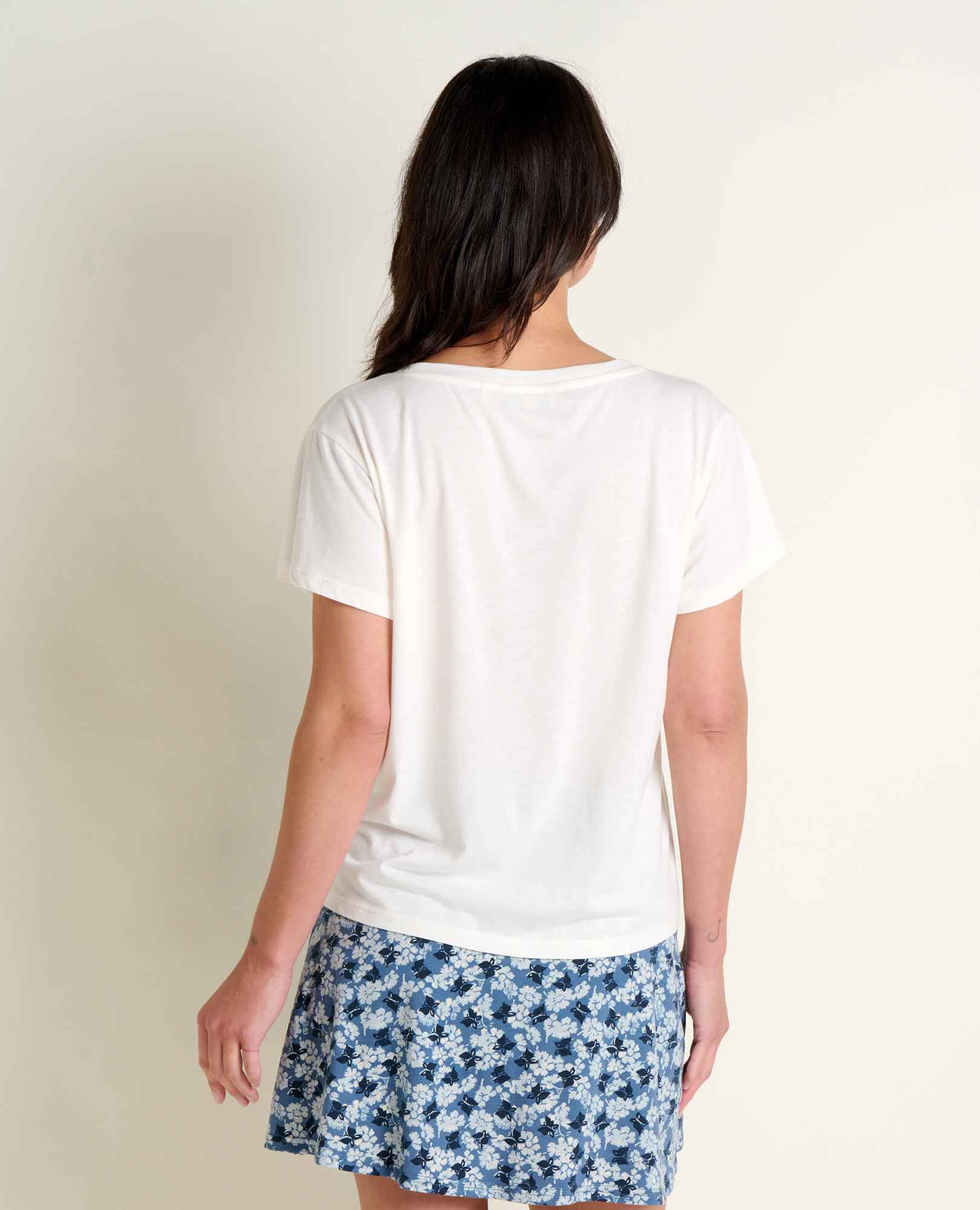 Toad And Co Toad & Co Whisper Tee In White