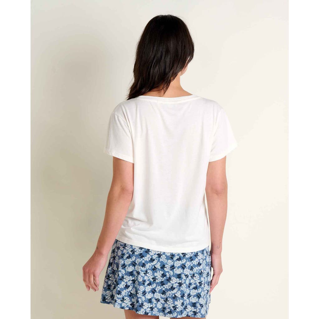Toad And Co Toad & Co Whisper Tee In White