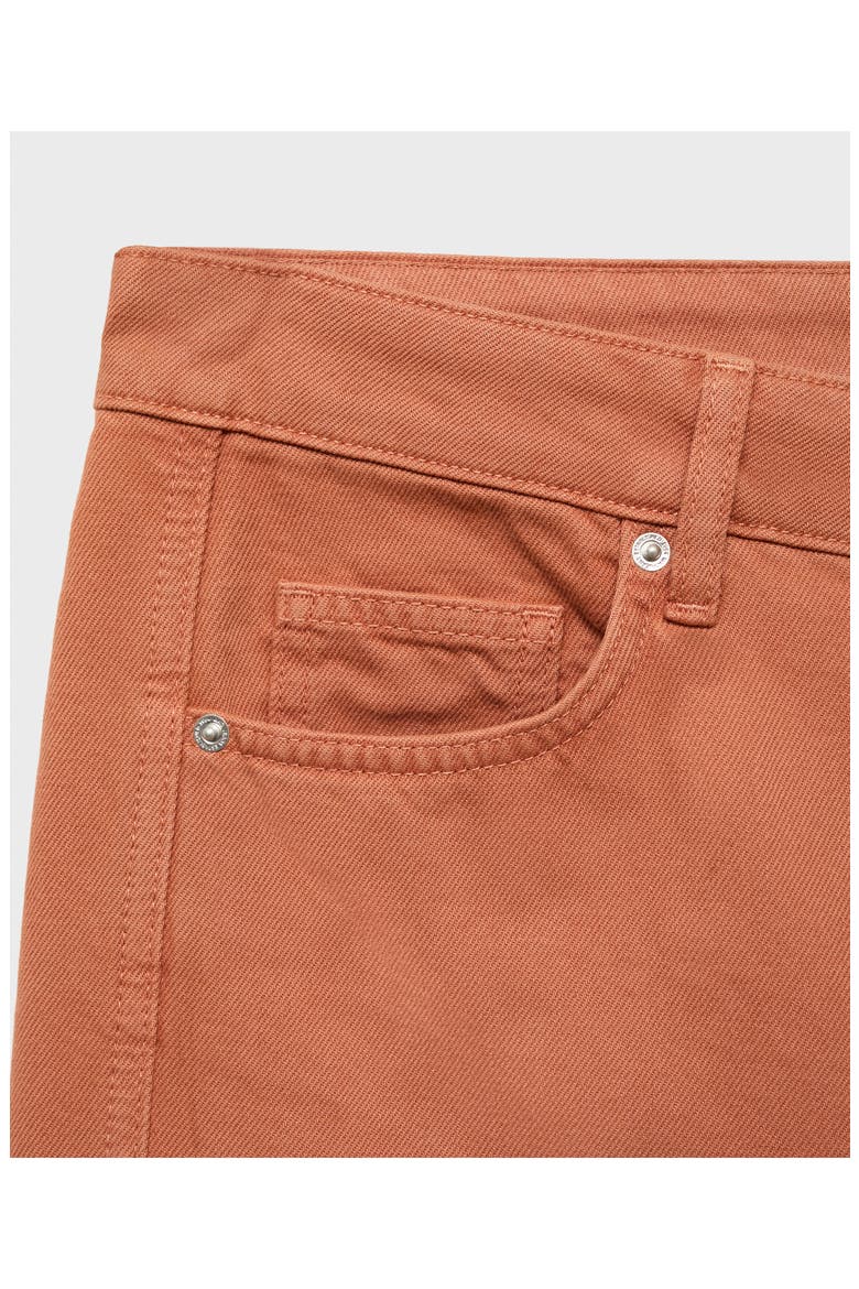 Mid Rise Baggy Ultra Wide Leg Jeans, Alternate, color, BURNT ORANGE