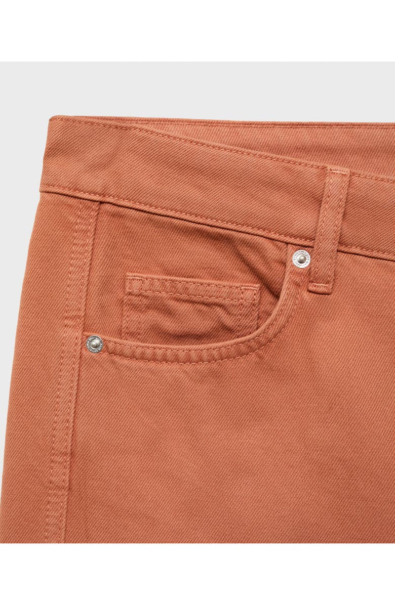 MANGO Mid Rise Baggy Ultra Wide Leg Jeans, Alternate, color, Burnt Orange