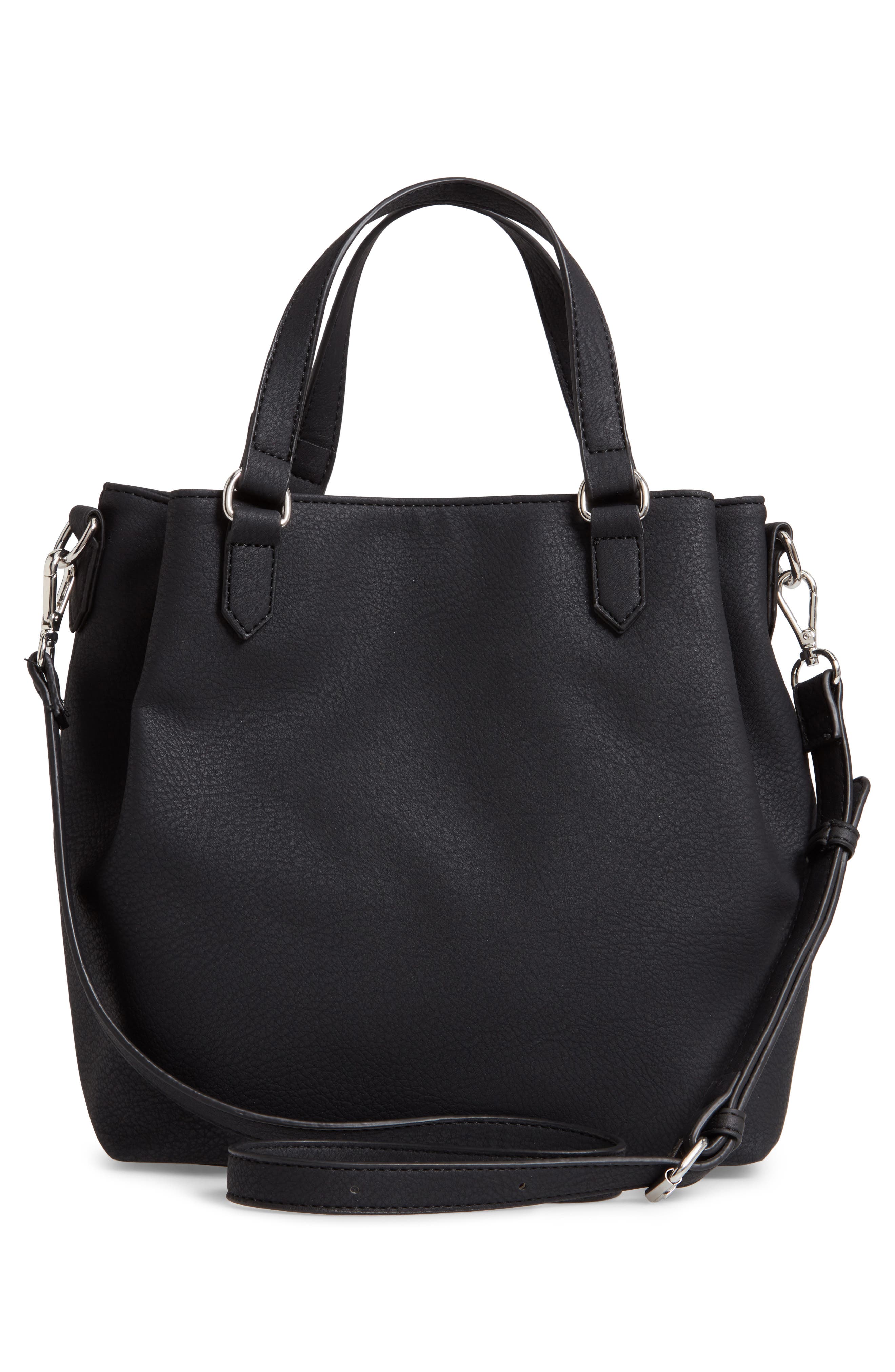 Sole Society Valah Faux Leather Satchel, Alternate, color, 