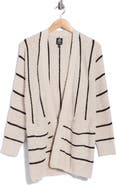 Bobeau Long Bouclè Cardigan