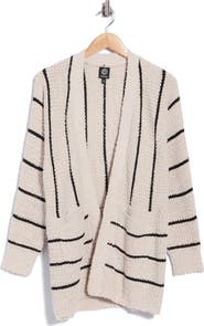 Bobeau Long Bouclè Cardigan