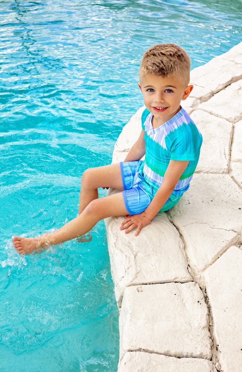 NoggiWear Dip Dye One Piece, Alternate, color, Blue Ombre