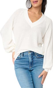 GIBSONLOOK Courtside Open Stitch Sweater