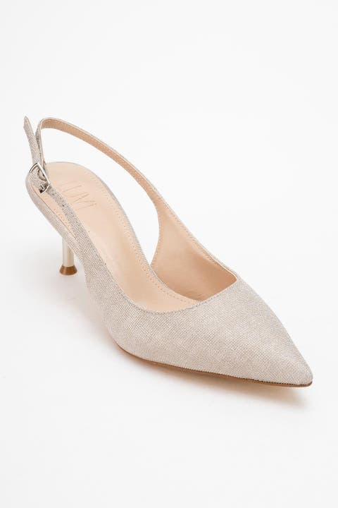 Caisa Slingback Pointed Toe Pump