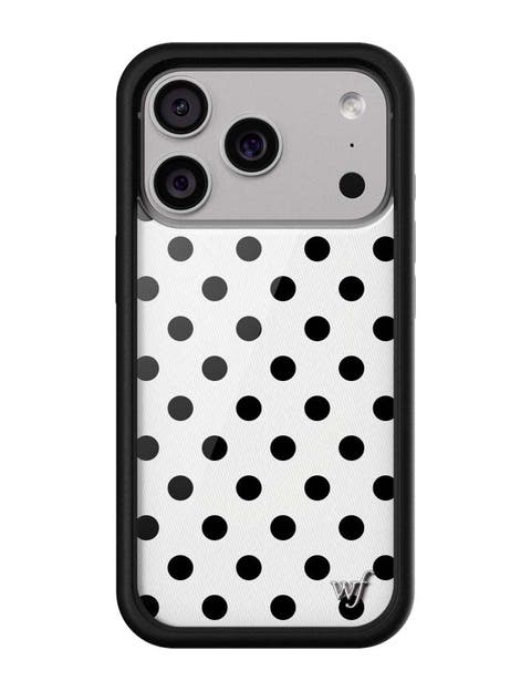 Polka Dot | White and Black iPhone 17/17e/Air/17 Pro/17 Pro Max Case
