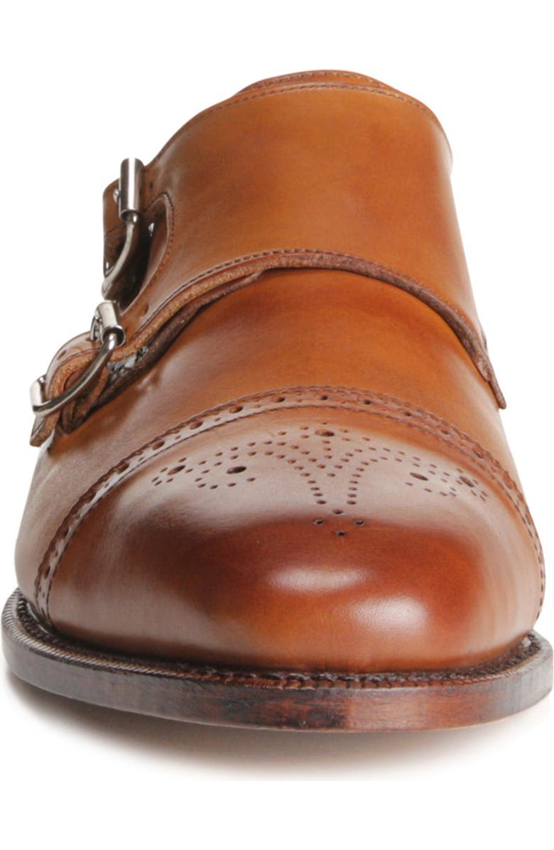 Allen Edmonds St. Johns Double Monk Strap Shoe, Alternate, color, Walnut