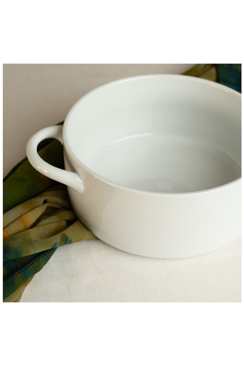Taos Round 3.25-Quart Baking Dish, Alternate, color, WHITE