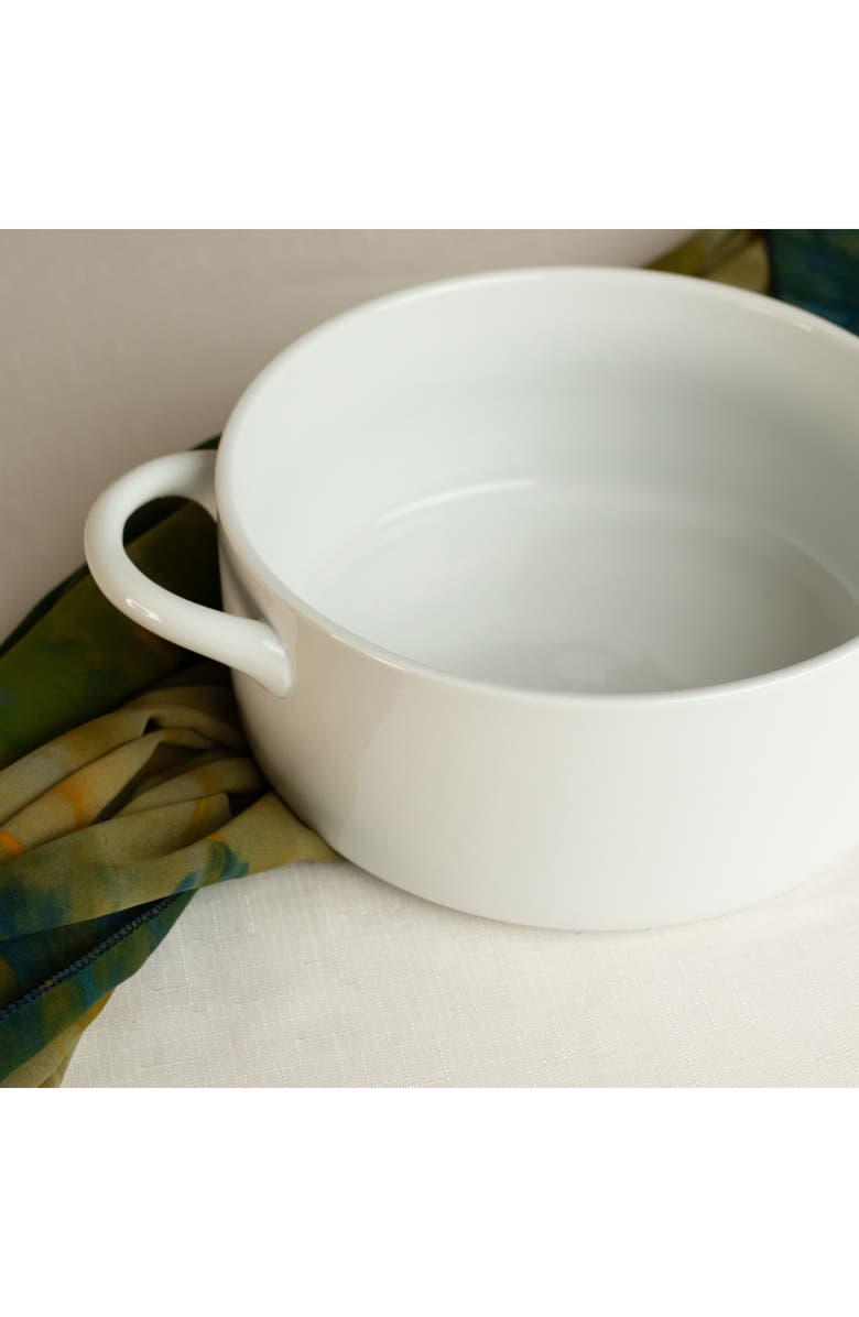 BIA Cordon Bleu Taos Round 3.25-Quart Baking Dish, Alternate, color, White