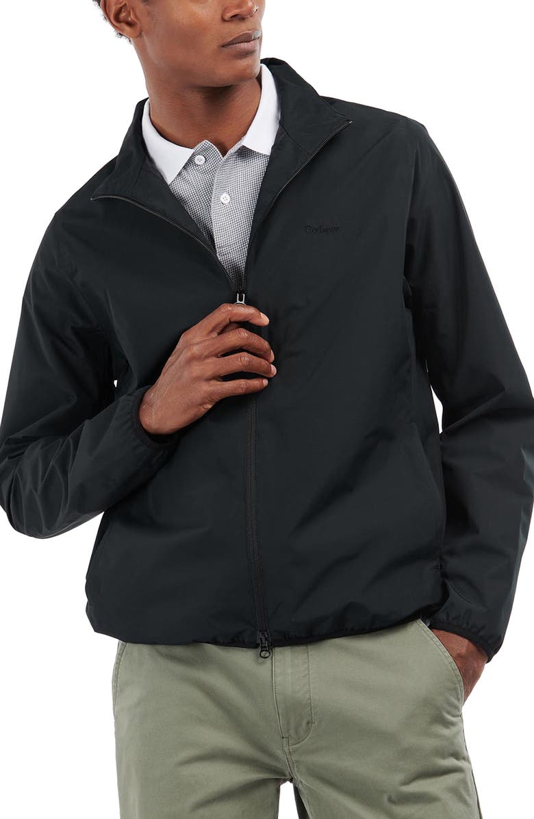 Barbour Korbel Zip-Up Rain Jacket, Main, color, 
