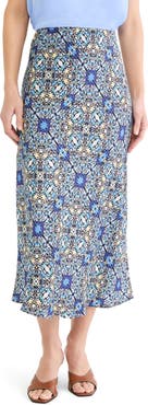 NIC+ZOE Filigree Tile Slip Skirt