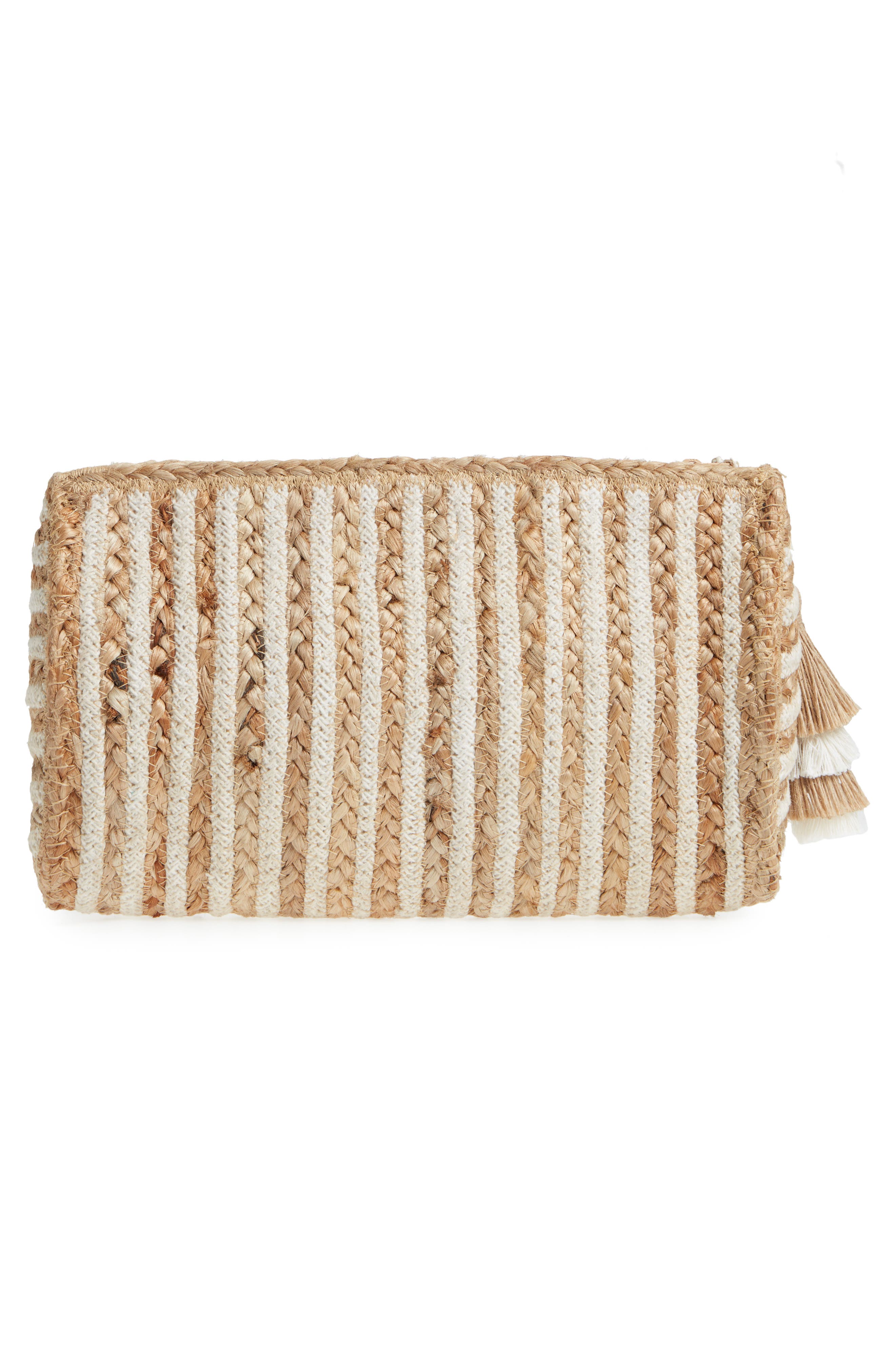 Shiraleah Mare Straw Clutch, Alternate, color, 