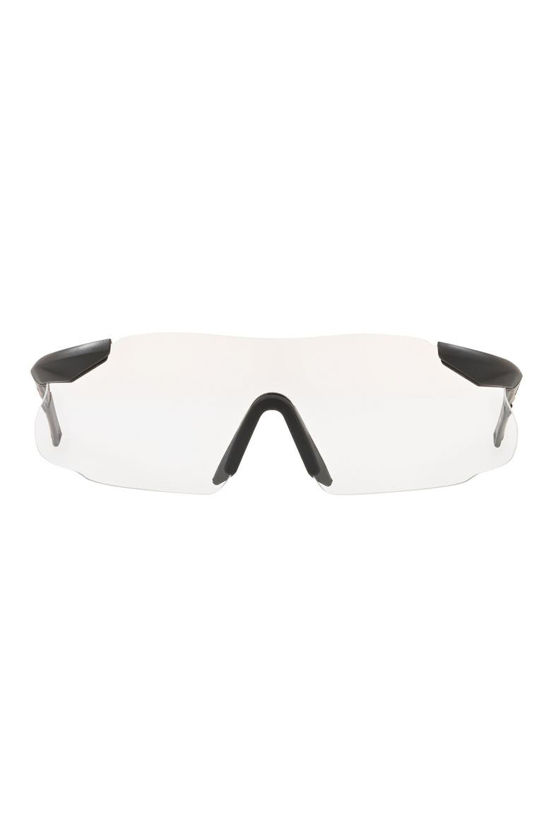 Ess Ice 200mm Wrap Shield Sunglasses, Main, color, MATTE BLACK