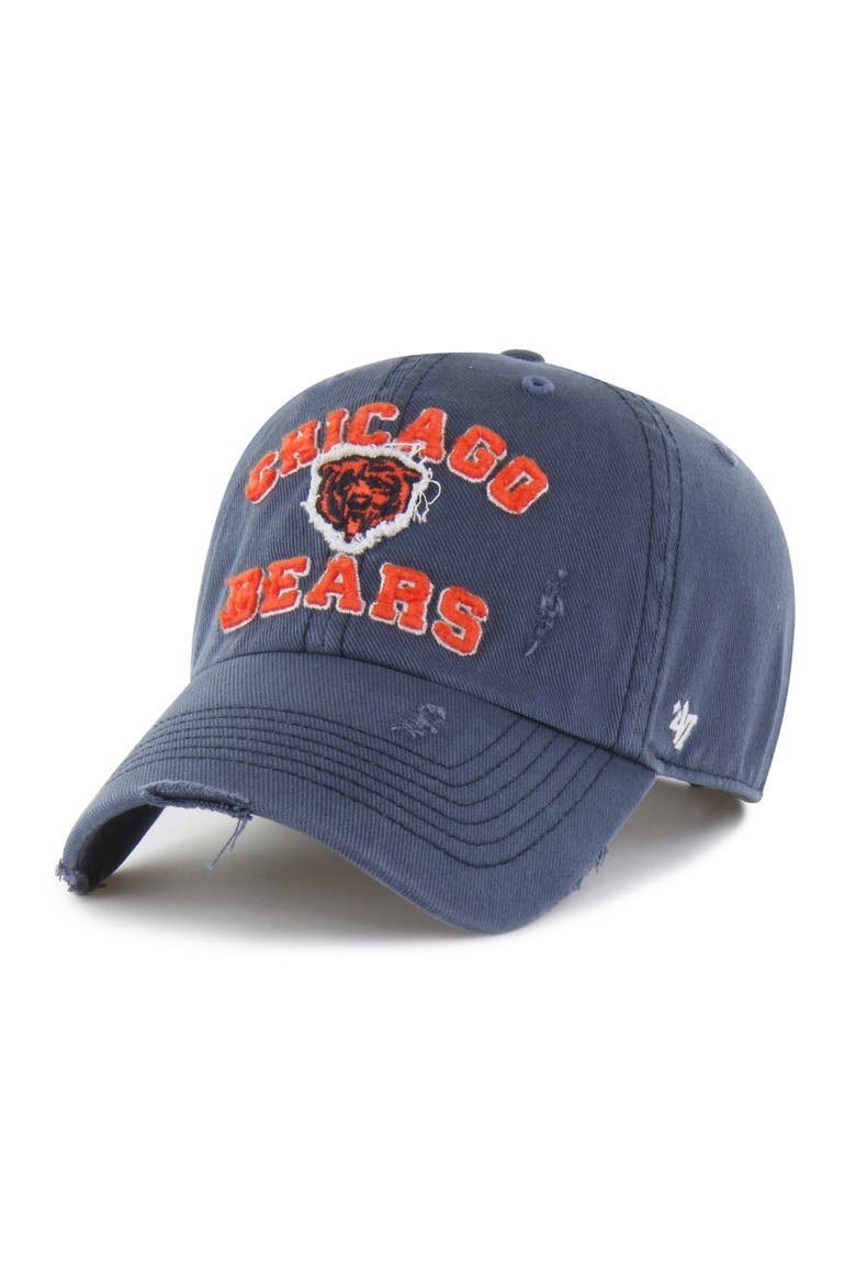 Men's '47  Navy Chicago Bears Seymoore Clean Up Adjustable Hat, Main, color, Navy