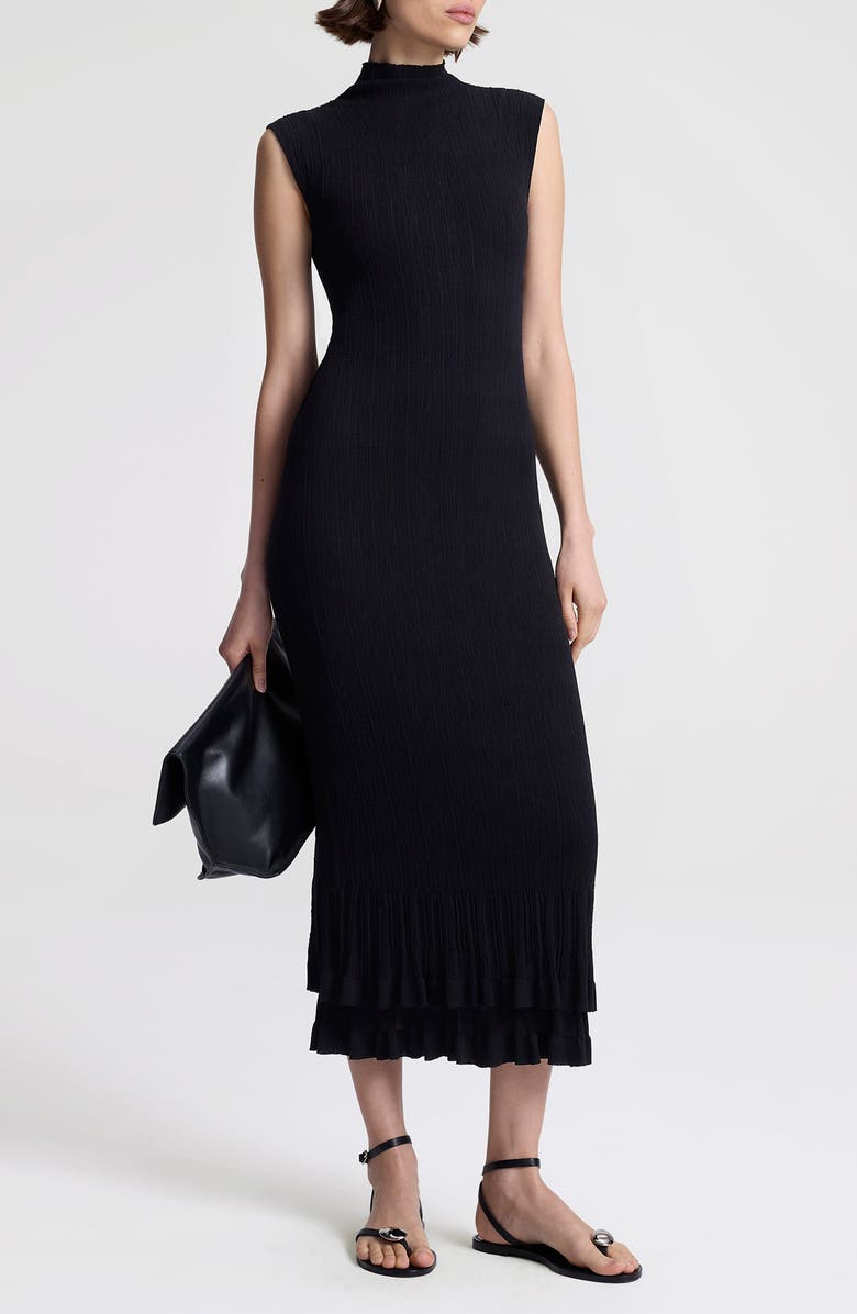 A.L.C. Kennedy Sleeveless Dress, Main, color, Black