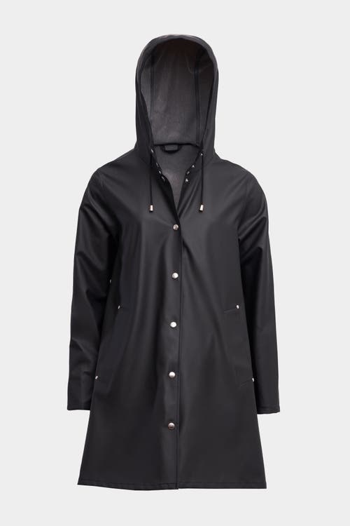Stutterheim Mosebacke Lightweight Raincoat In Black