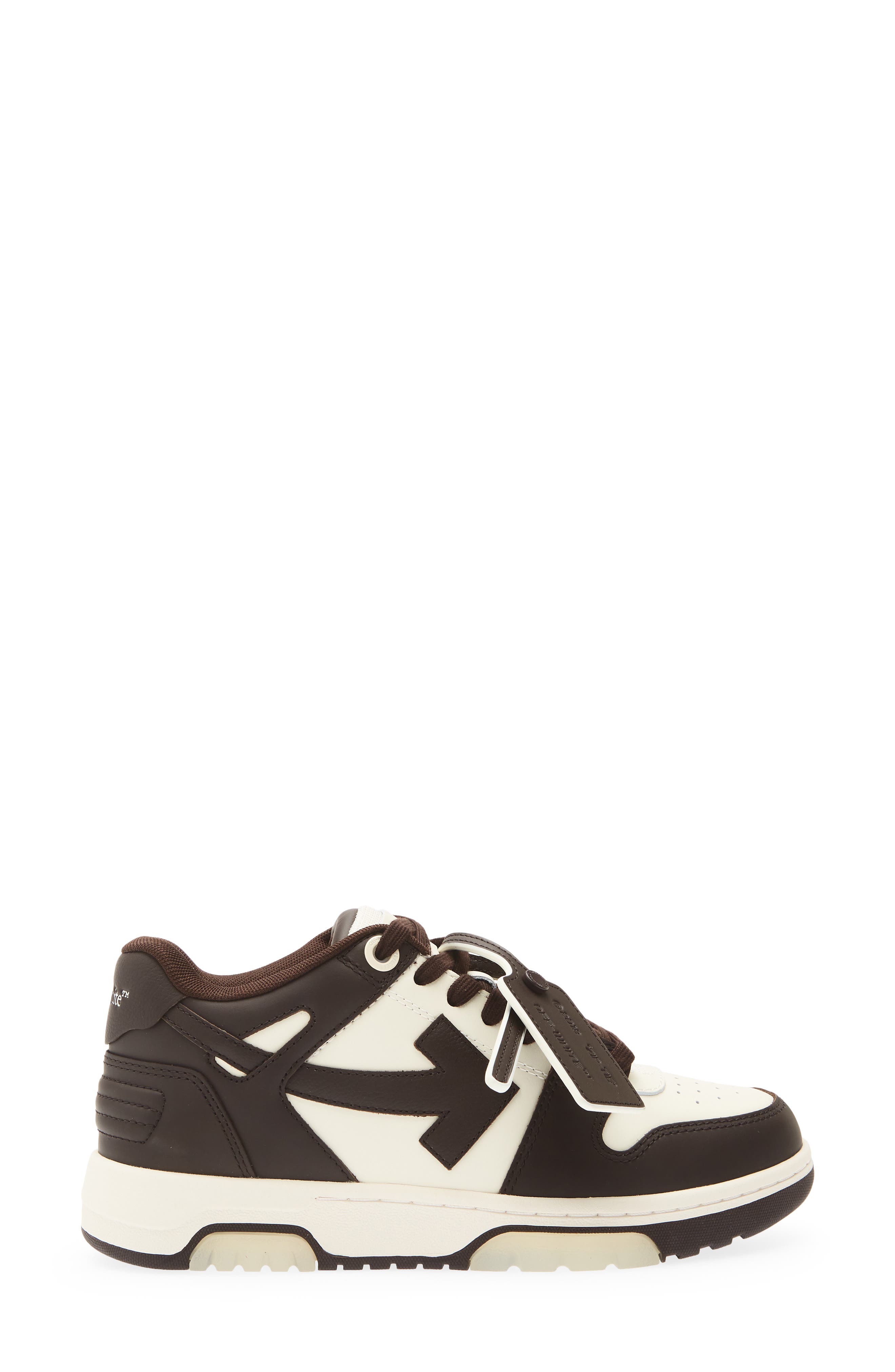Out of Office Leather Sneaker, Alternate, color, CHOCOLATE - CREAM
