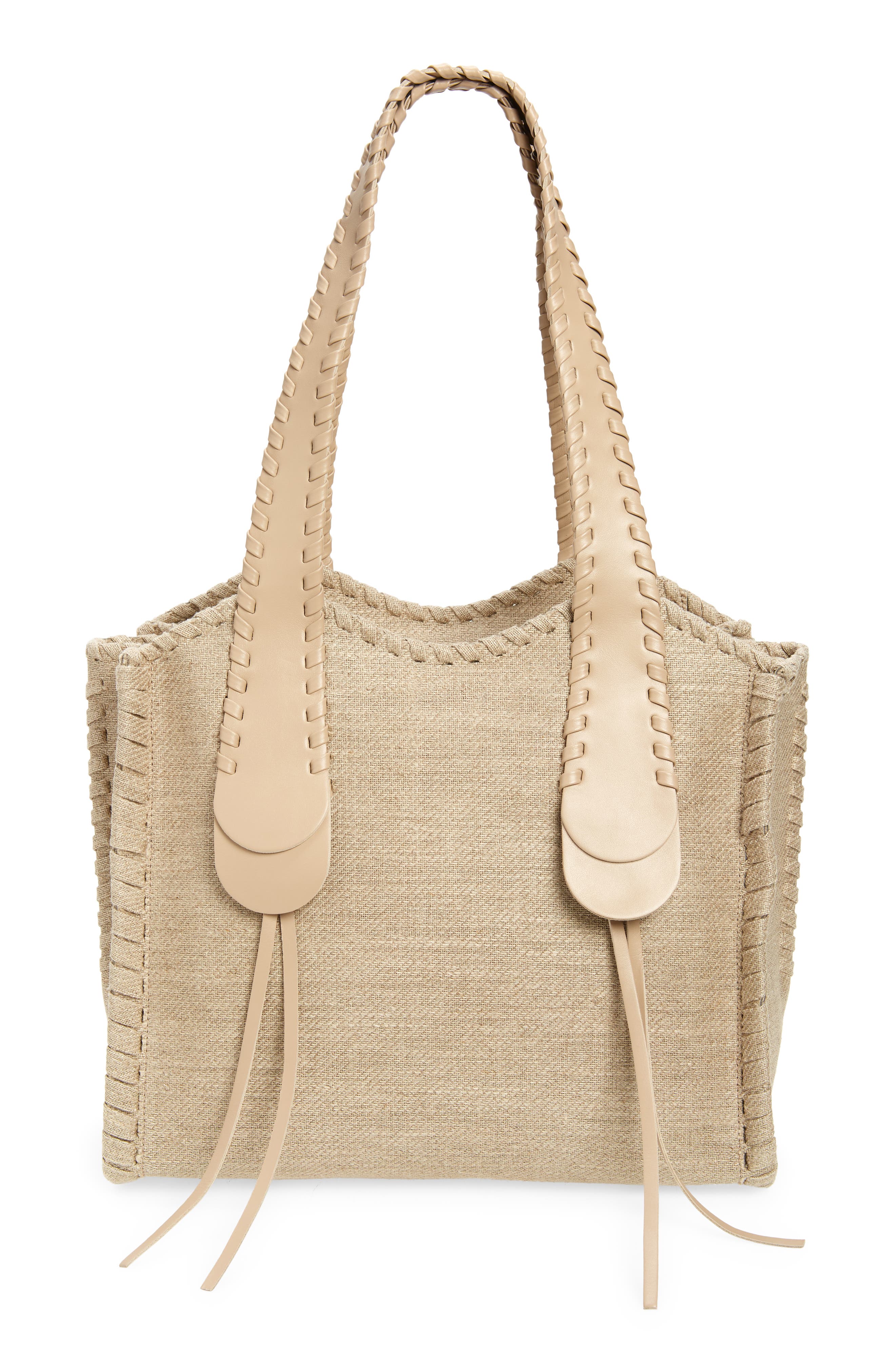 Chloé Medium Mony Denim Tote, Alternate, color, 