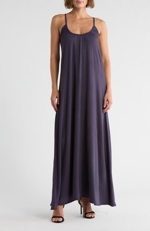Scoop Neck Maxi Dress