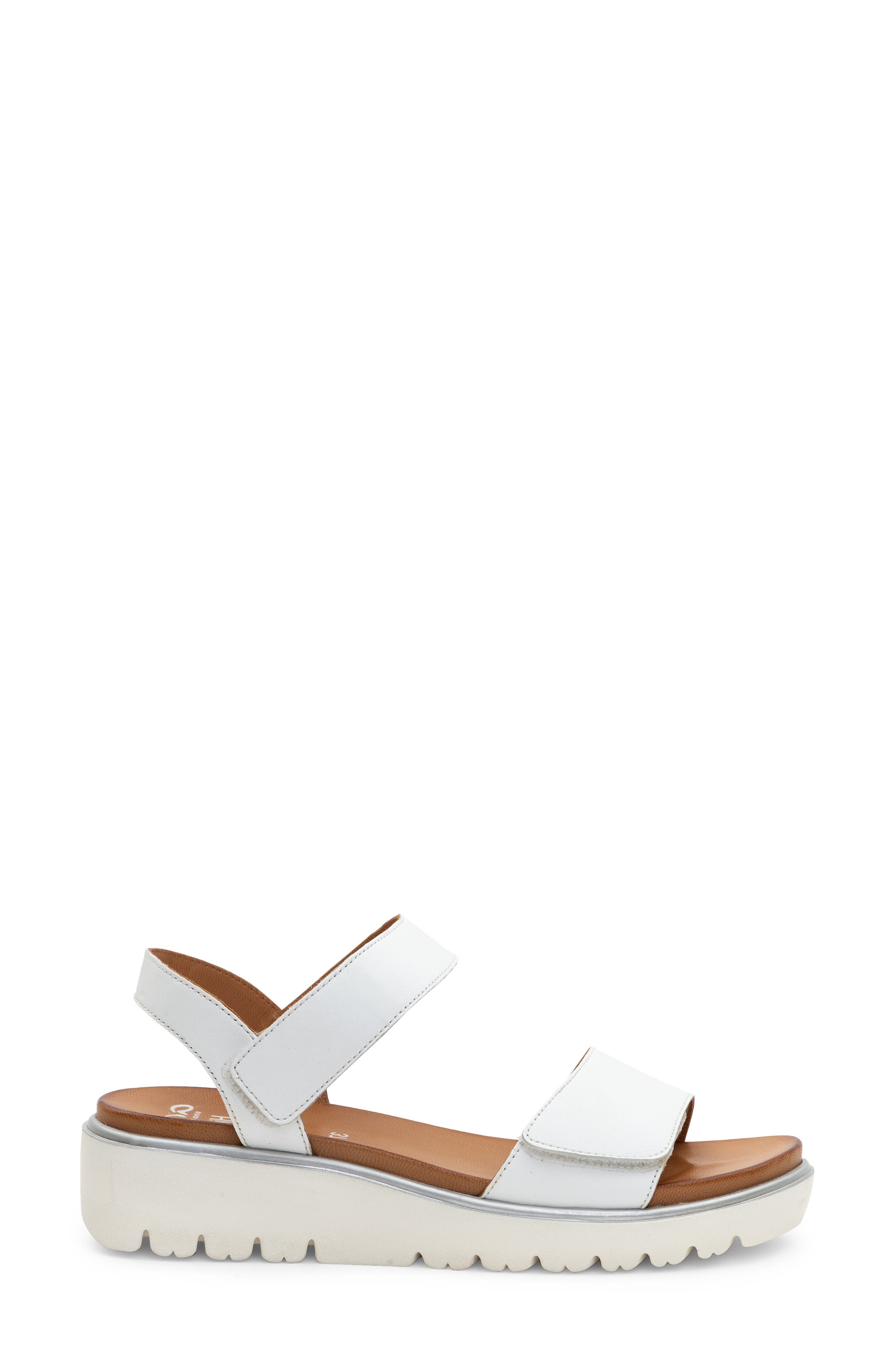 Bellvue II Strappy Sandal, Alternate, color, WHITE LEATHER