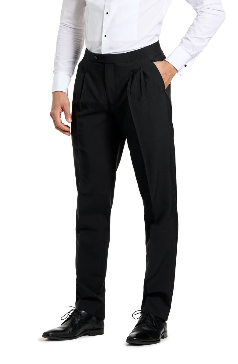 OppoSuits Sapphire Sequin Two-Piece Tuxedo & Tie, Alternate, color, Blue