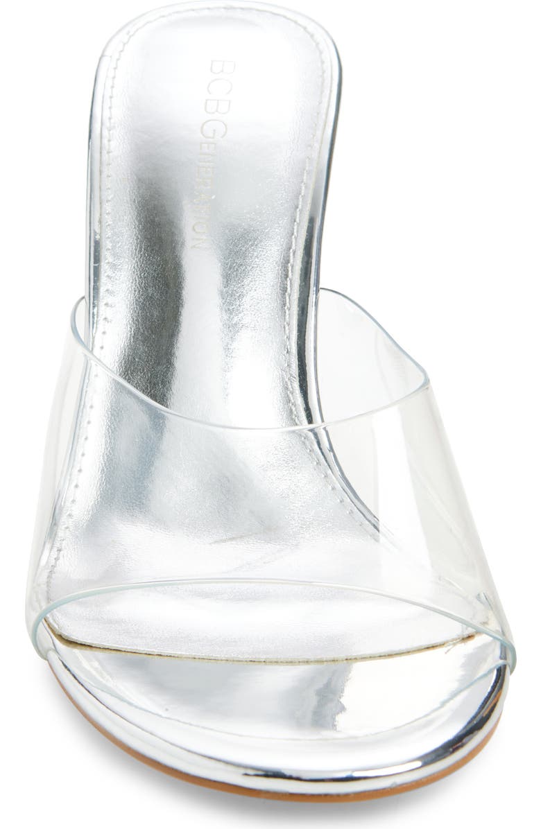 BCBGeneration Martina Transparent Cuff Sandal, Alternate, color,