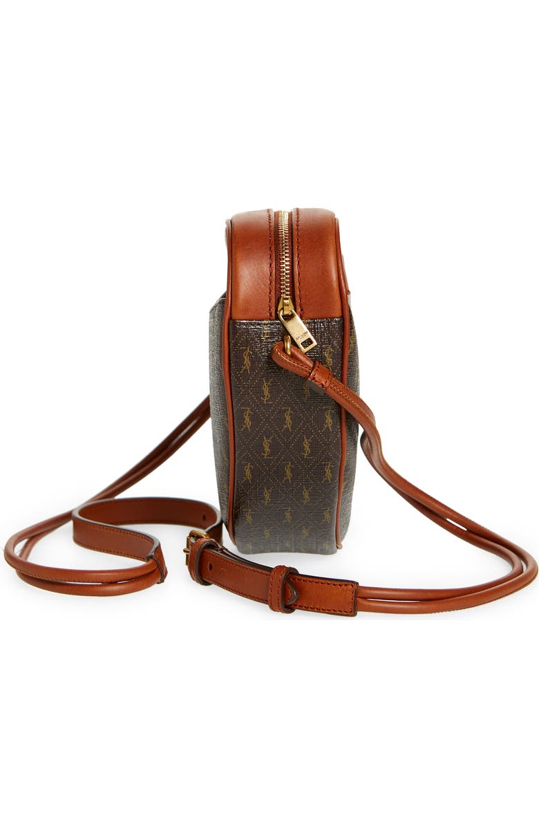 Saint Laurent Monogram Coeur Canvas Crossbody Bag, Alternate, color,