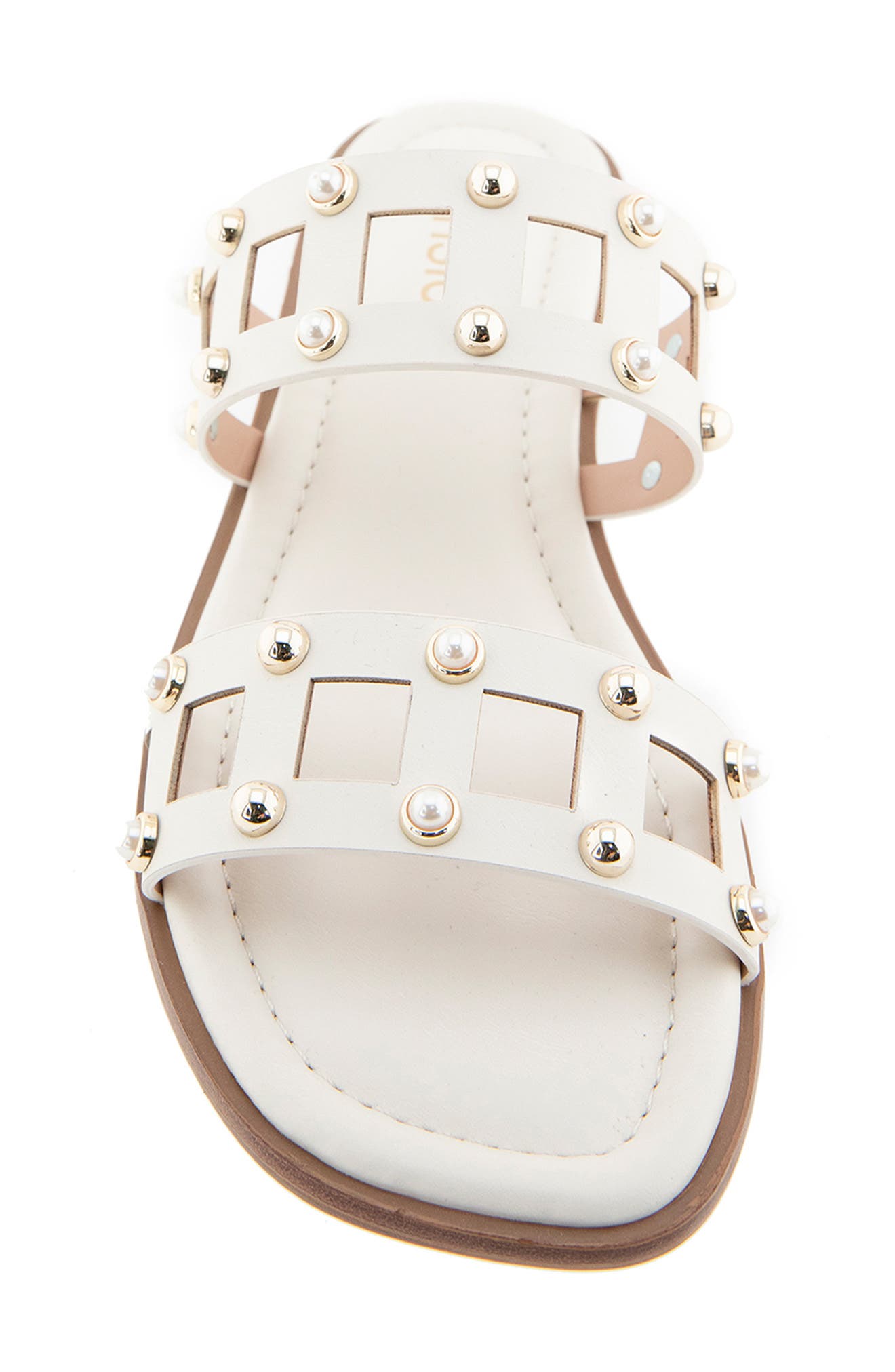 Kensie Rosaly Sandal, Alternate, color, Off White