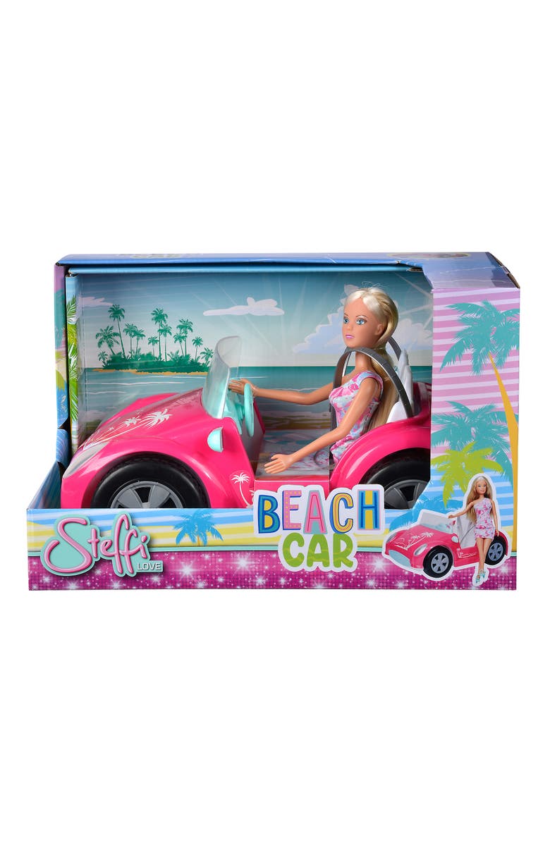 Simba Toys Steffi Love Beach Car And Doll, Alternate, color, Multicolored
