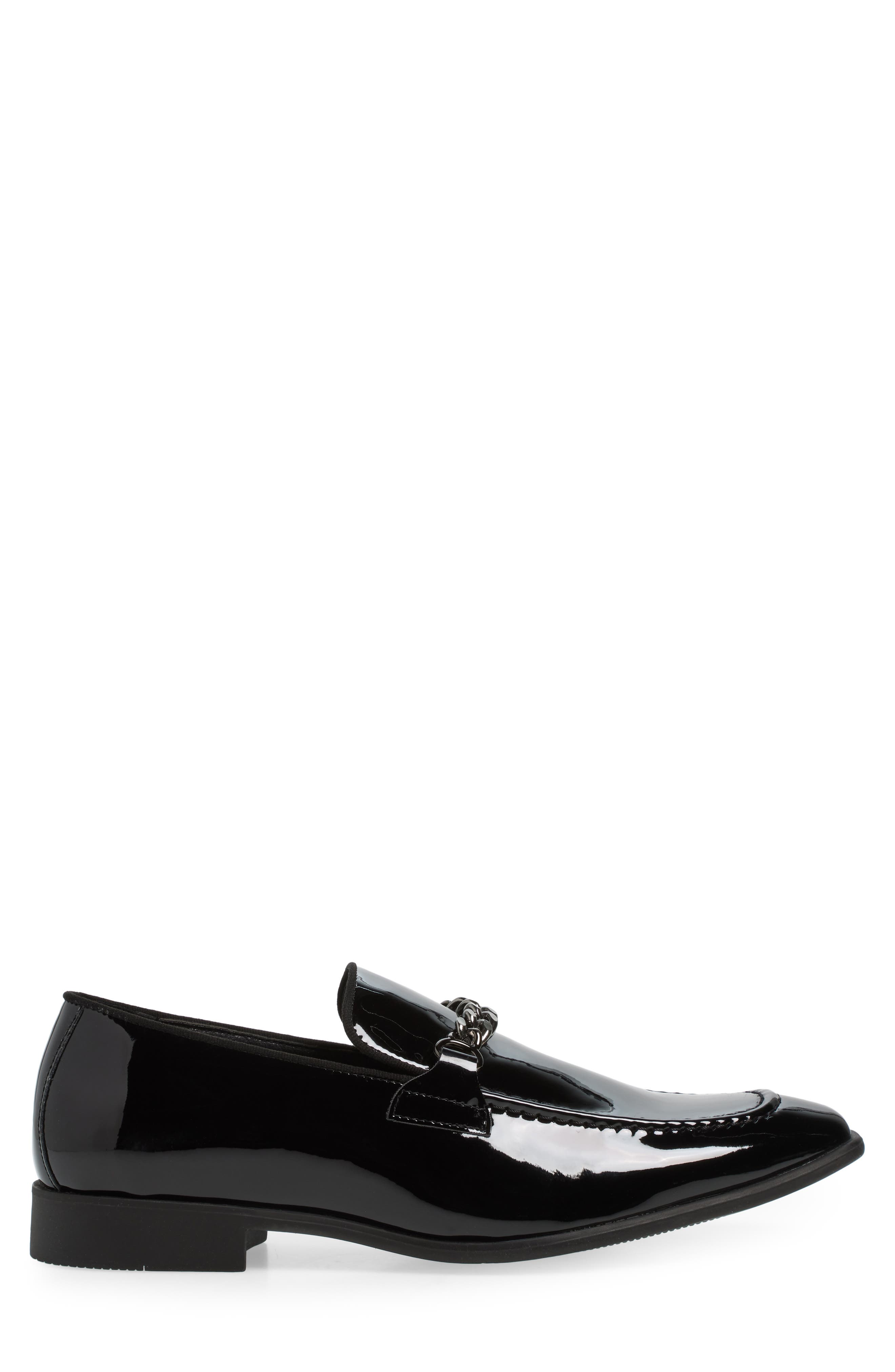 Abound Soren Chain Patent Loafer, Alternate, color, Black Patent