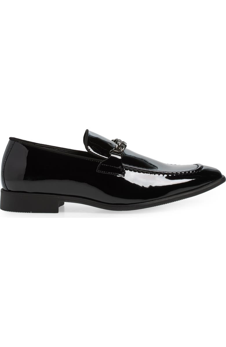 Abound Soren Chain Patent Loafer, Alternate, color, Black Patent