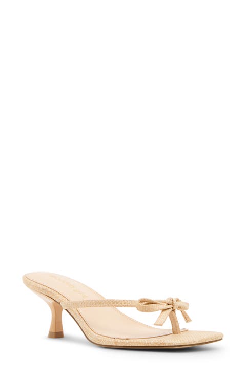 <p>Kitten Heel Sandal (Women)</p>