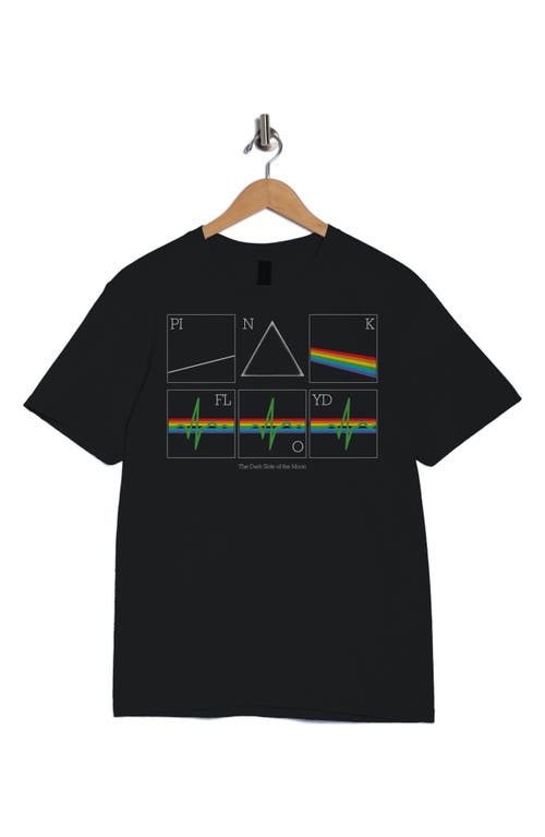 Monster Digital Pink Floyd Heartbeat Prism Graphic T-shirt In Black