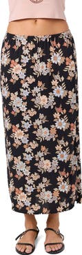 O'Neill Bellamy Bali Floral Midi Skirt