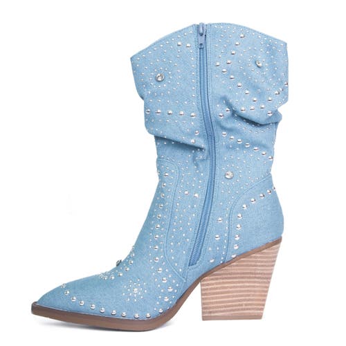 Lauren Lorraine Linsey Boot In Blue