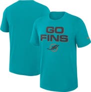 Nike Men's Nike Turbo Green Miami Dolphins 2025 Rivalries Collection Slub Dri-FIT T-Shirt