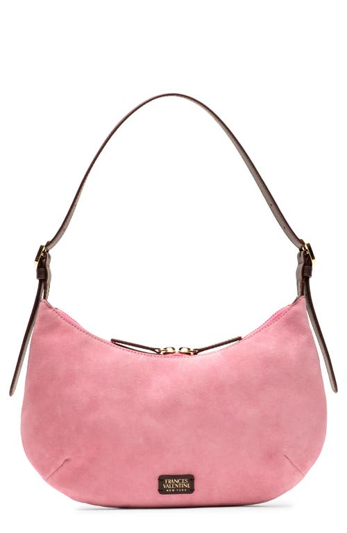 Frances Valentine Starr Suede Hobo Bag in Pink at Nordstrom